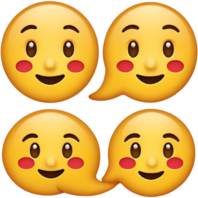 Flat emoji-style icon, bold strokes, rounded shapes, high contrast, simple geometry, transparent background. emoji