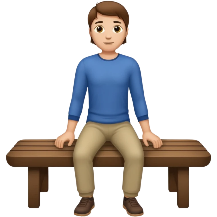 Um homem deitado,com o corpo inteiro ,deitado reto emoji