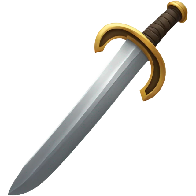 curved sword emoji