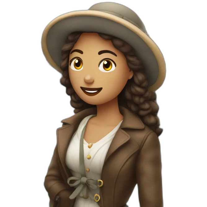 femme qui rend visite à son marin à dublin emoji