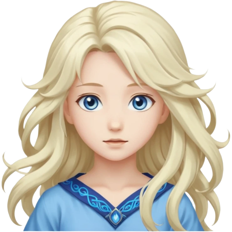 A anime girl who is a mythical emoji