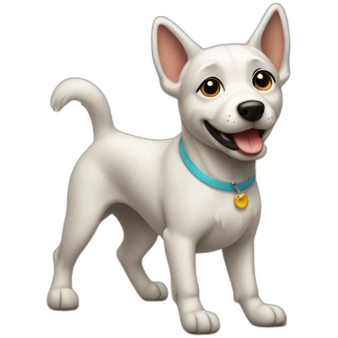 Dance dog emoji