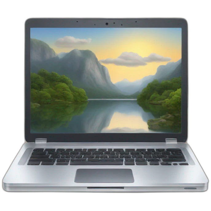 a laptop emoji