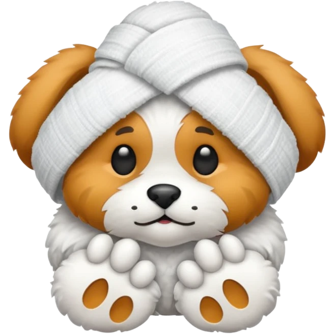 Get well soon paw  emoji