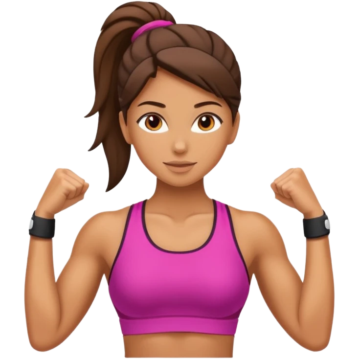 Fitness girl  emoji
