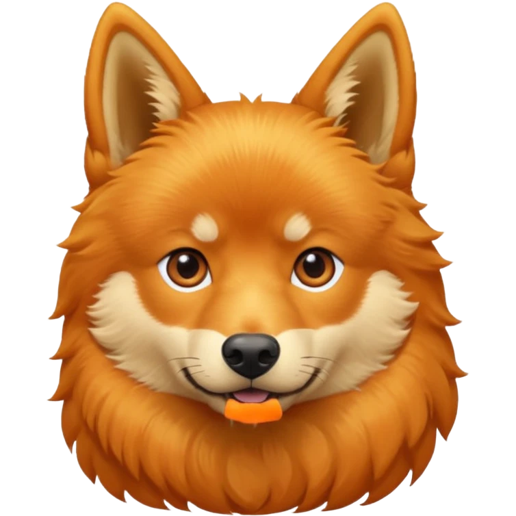 Chien finnois emoji