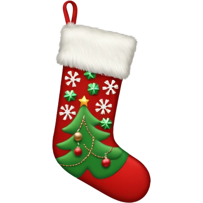 christmas stocking emoji