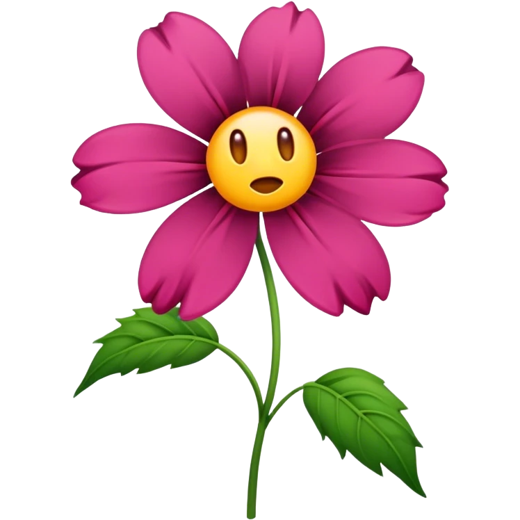 Wilted flower emoji