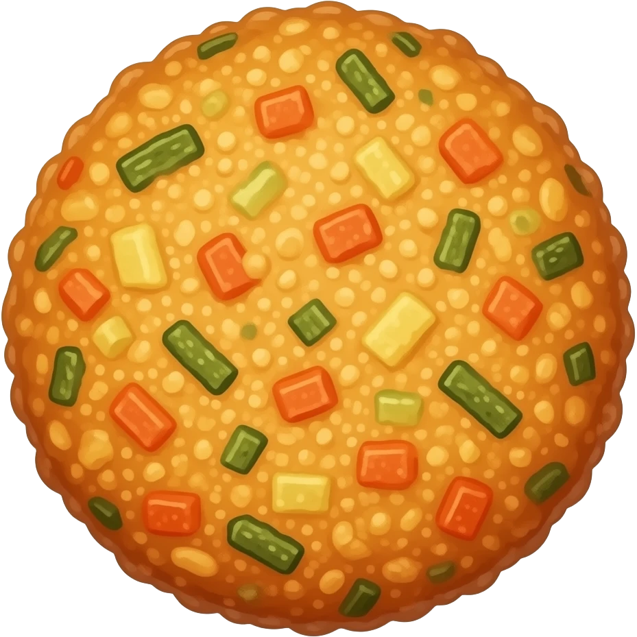 vegetable fritters emoji