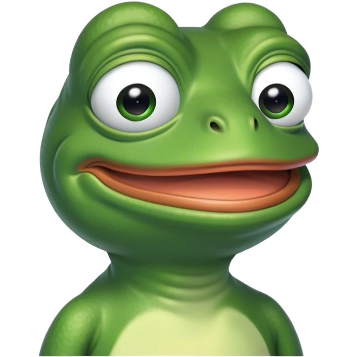 AI voice assist pepe frog emoji