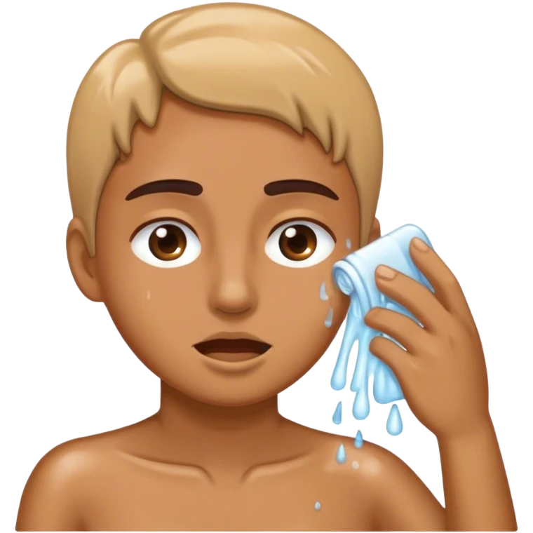 rinse face emoji
