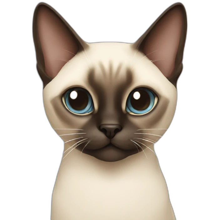 siamese cat emoji