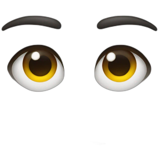 eyes down emoji