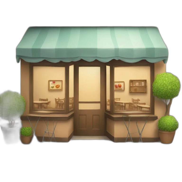 open sign cafe emoji