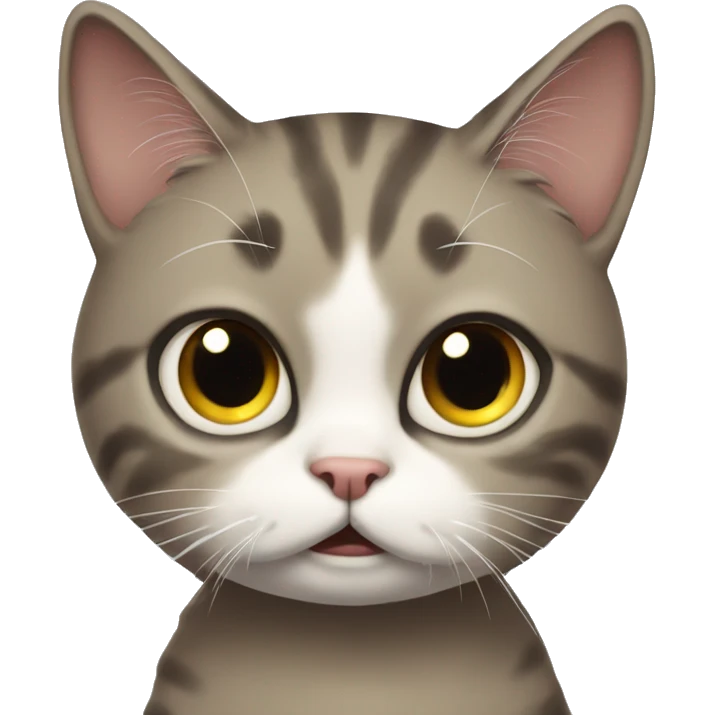 confused cat having no idea wtf is going on emoji
