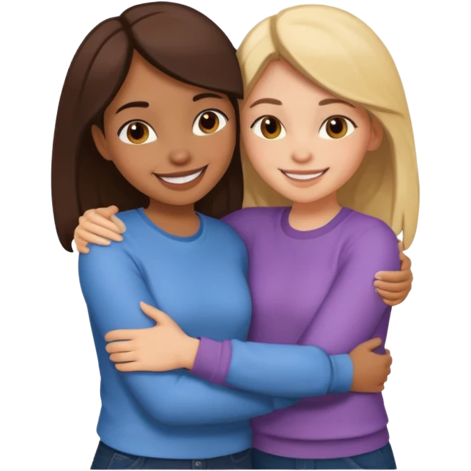 High school besties emoji