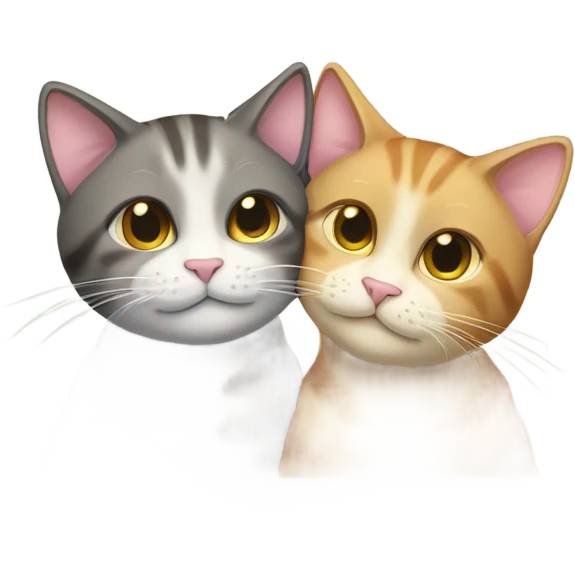 cats in love emoji
