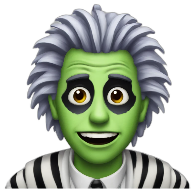 Beetlejuice emoji