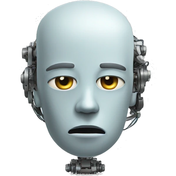 ashamed artificial intelligence emoji