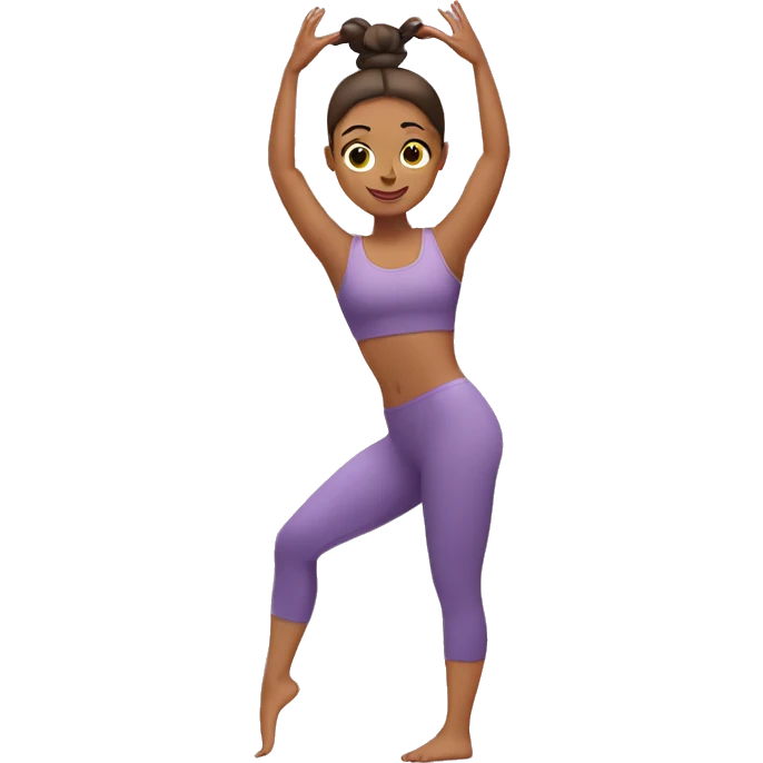 Pilates girl emoji