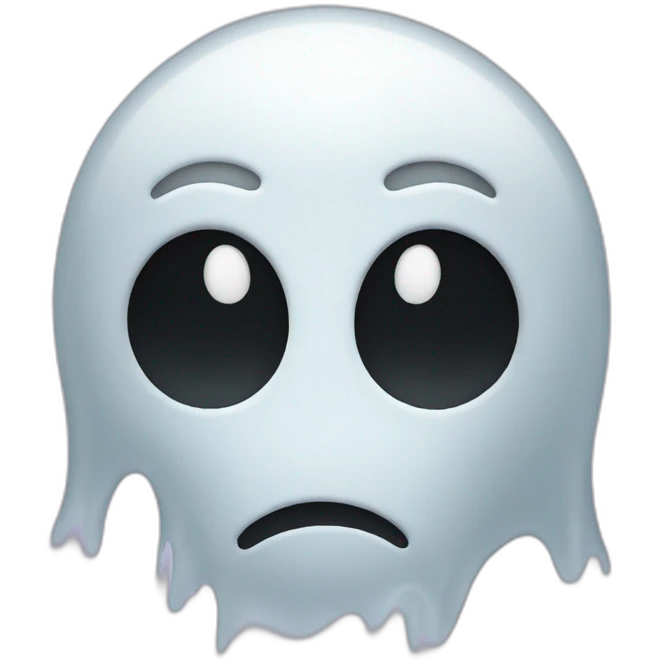ghost face emoji