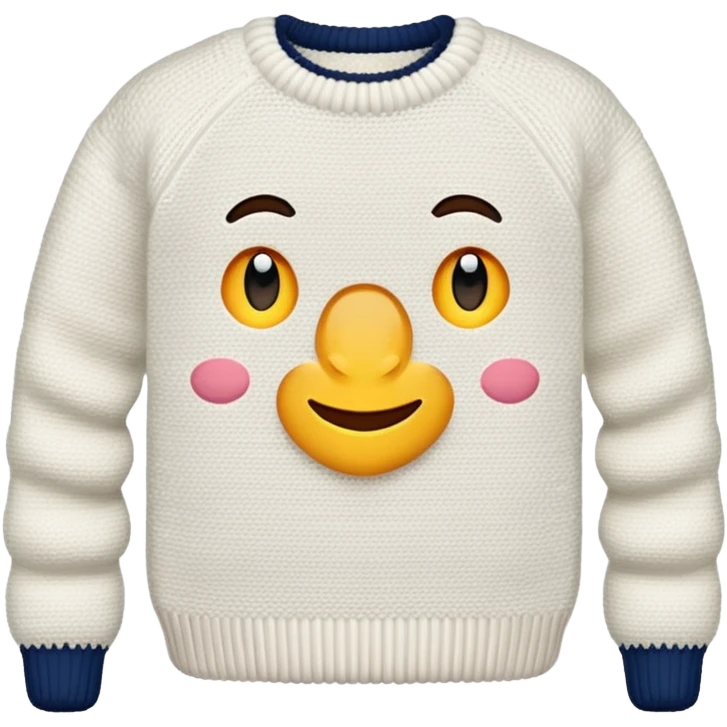 NOT AN FUCKING PEACH SWEATER emoji