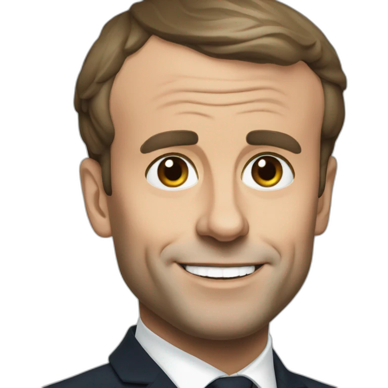 Emmanuel Macron emoji