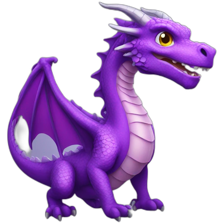 purple dragon emoji