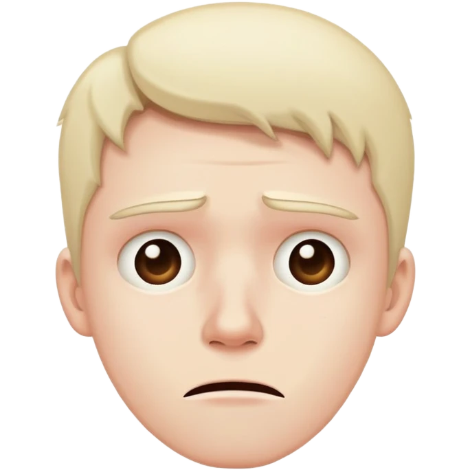 A mentally broken person by the stupidity of his friend emoji