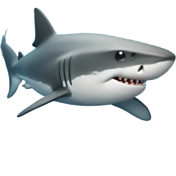 shark in a cylinder emoji