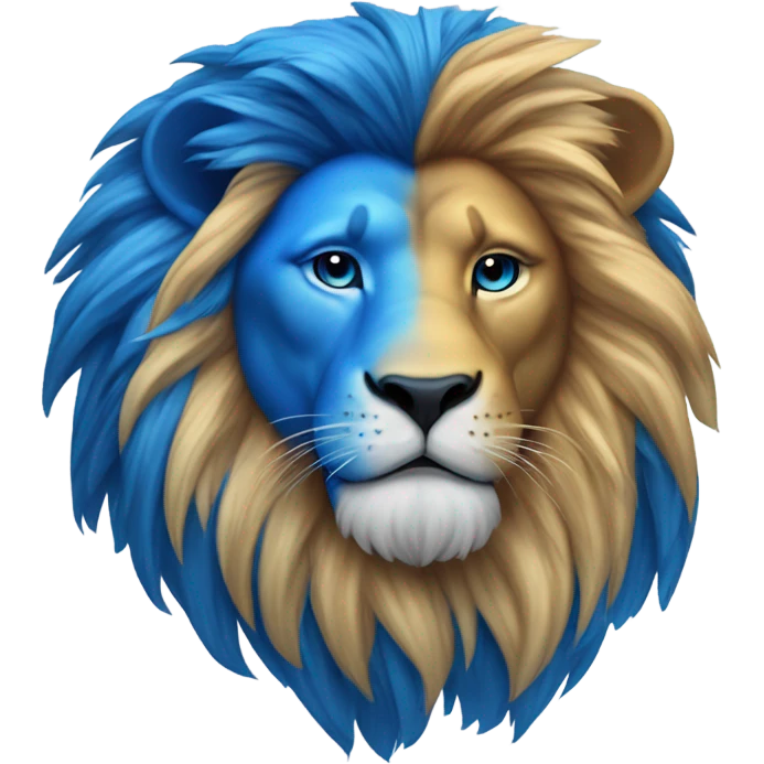 Honolulu blue lion emoji