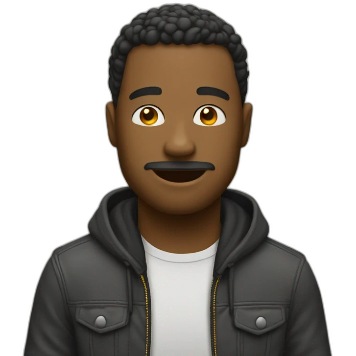 Chat qui écoute de la musique emoji