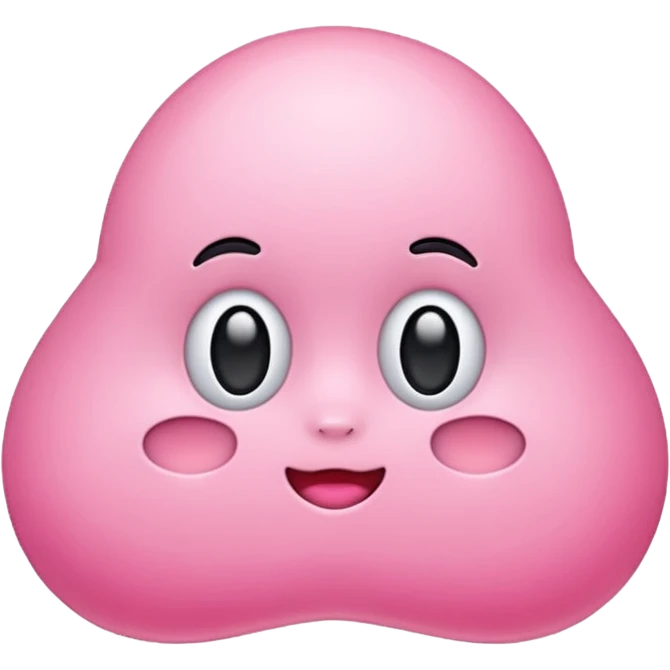 Pink cute emoji