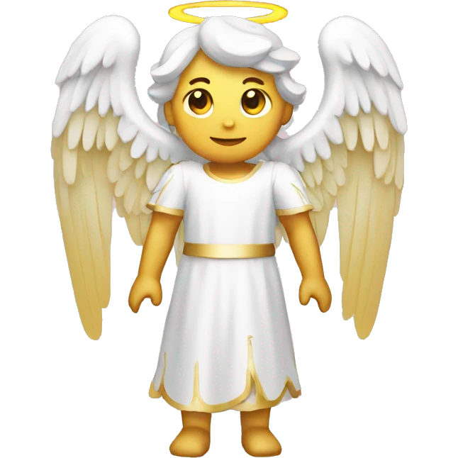 Angel laser emoji