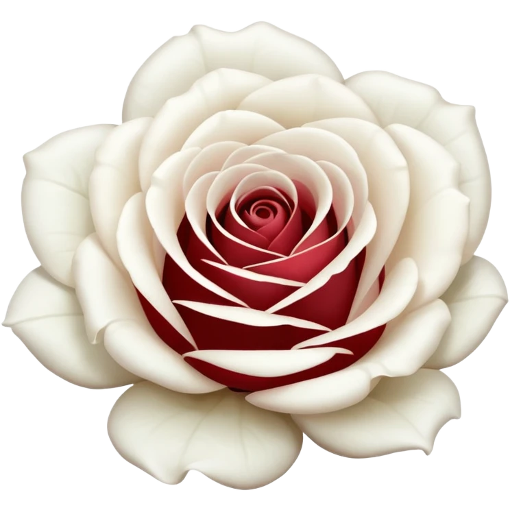 White rose emoji