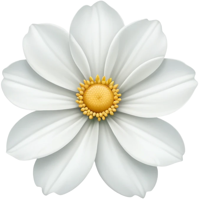 white flower  emoji