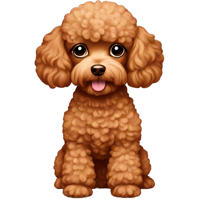 Toy Poodle red emoji