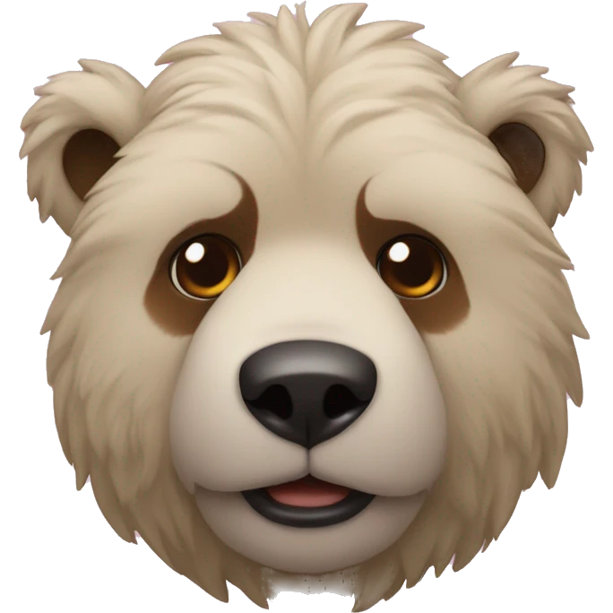 Crie um pé de urso emoji