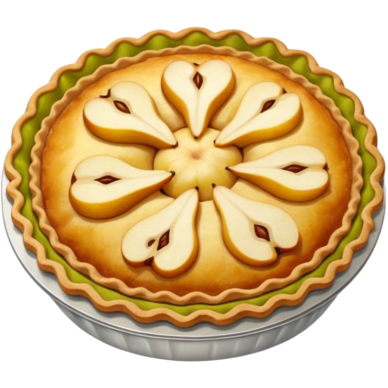 pear pie  emoji