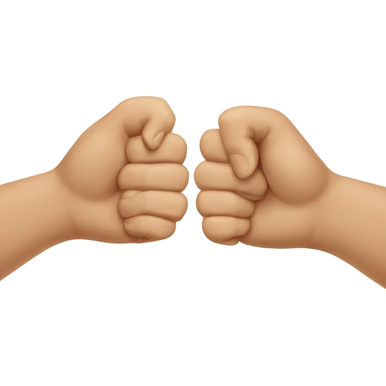 two russian hands "greeting each other" emoji