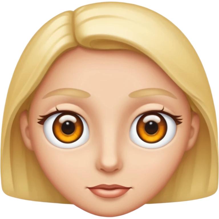 67 Number with eyes emoji