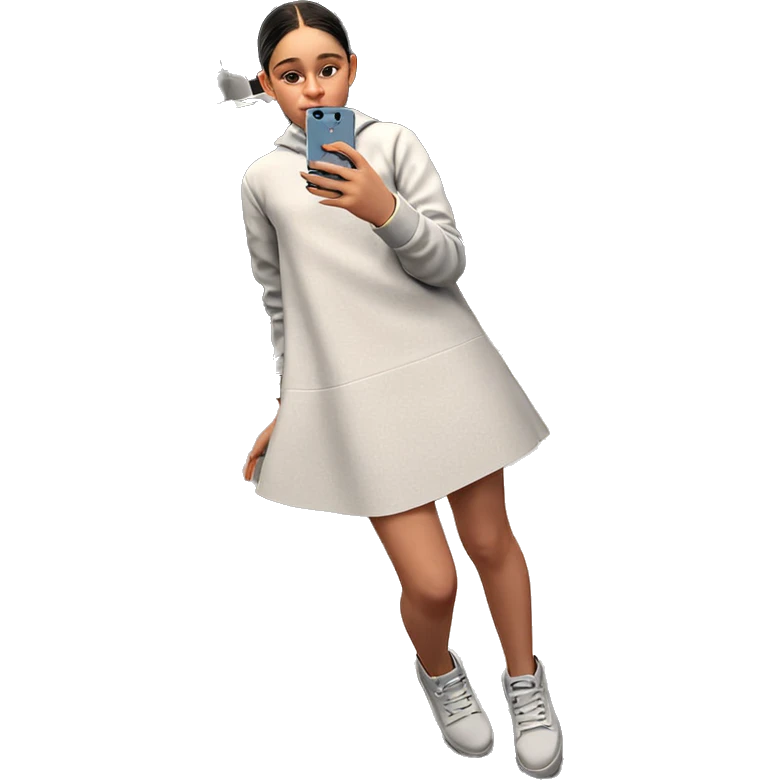 selfie of a stylish girl emoji