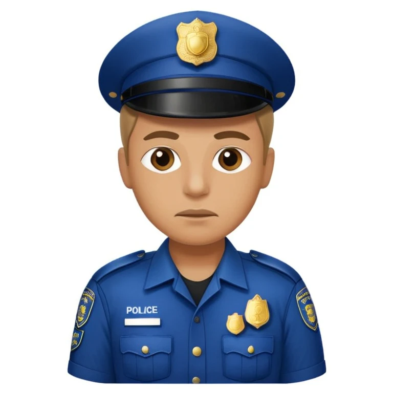 Bag drug fake cop emoji