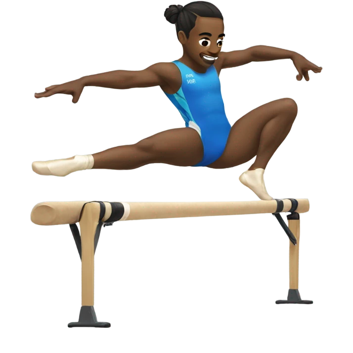 Gymnastics DJ emoji