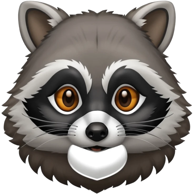 Raccoon emoji