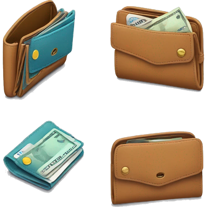 wallet work out emoji