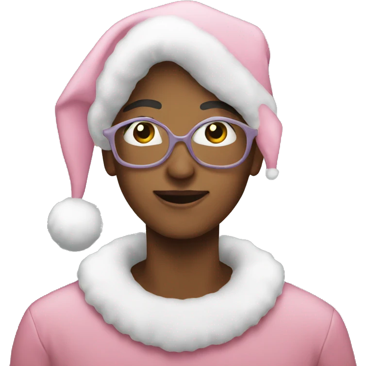 Pink Christmas  emoji