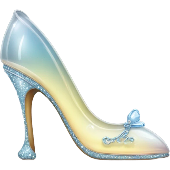 Glass slipper  emoji