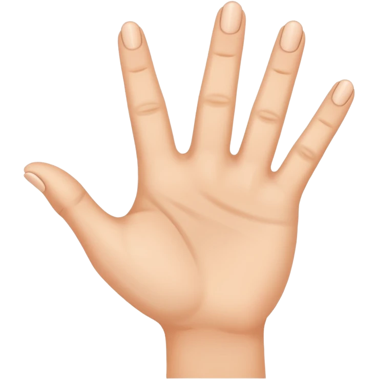 hand pointing emoji