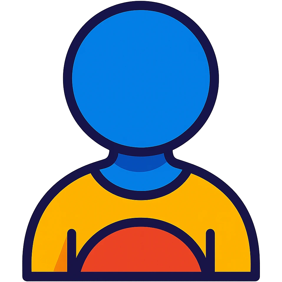 faceless blue emoji emoji